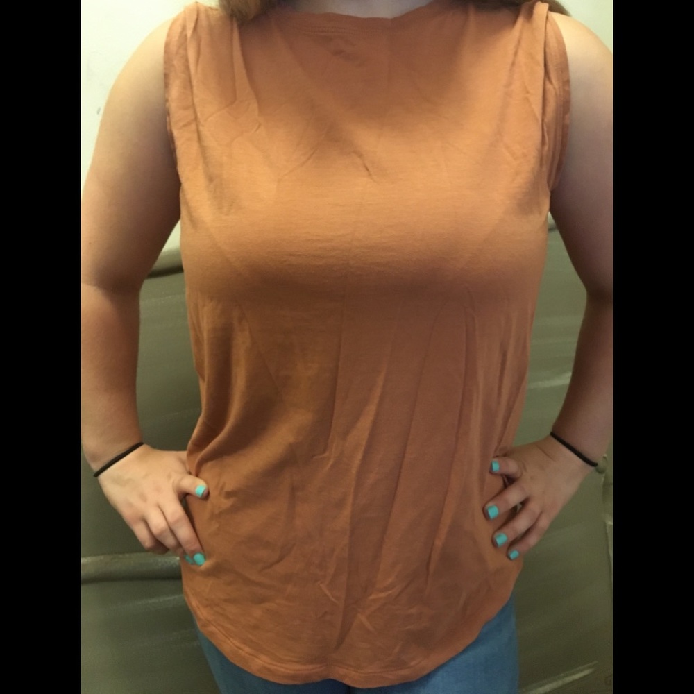 Lululemon workout top. Estimated size 10
